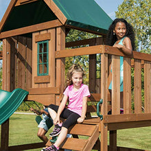 Swing-N-Slide Knightsbridge Plus Swing Set Wood Green