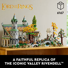 LEGO Icons Lord of The Rings Rivendell Building Kit 10316 Grey