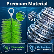 20 30 50 100 Pcs ,Green Lightweight Filter Brushes For Pond & Aquarium