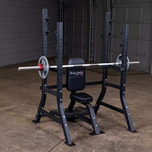 Body-Solid Pro Clubline SOSB250 Olympic Shoulder Bench Black
