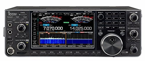 Icom IC-7610 HF/50MHz 100W Transceiver Black