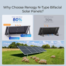 Renogy Bifacial Solar Panel 2360W N-Type 16BB, 25% High Efficiency