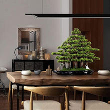 LSHAOBO Artificial Tree Bonsai Realistic Cypress Moss Small Pavilion Ceramic Villain Chinese Bonsai Indoor Office Decoration