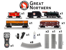 Lionel Great Northern Freight LionChief 5.0 Electric O Gauge Train Set with Bluetooth & Remote Multi-color