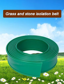 XIYYANUS Lawn/Garden Edging Borders, Plastic Edging Sizes Garden Isolation PEmaterial(0.49x164ft)