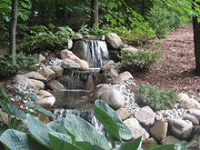 EasyPro Pond Products Pro-Series Just-A-Falls Pondless Waterfall Kit with 18" Spillway and 45 Mil EPDM Liner Black