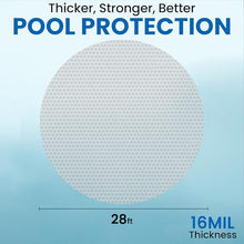 Sun2Solar Solar Pool Cover 16 Mil | 28 Ft Clear
