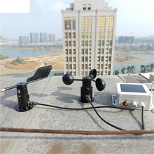 Wireless Wind Speed Sensor Solar Powered Digital Wind Direction Speed Sensor for Crane