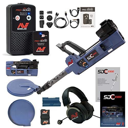 Minelab SDC 2300 Metal Detector Special with PRO-Sonic Wireless Audio System