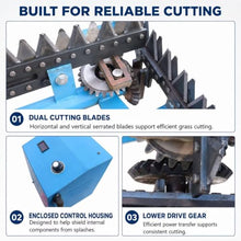 Underwater Electric Weed Cutter-48V30Ah Li-Ion Battery1.5m Manganese Cutter