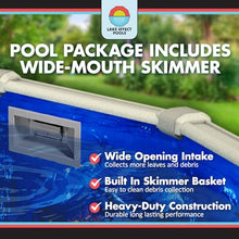 Lake Effect Pools 'Bermuda' 12 ft Round Above Ground Swimming Pool