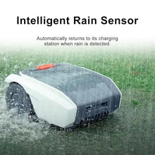 VNATWGOO Cordless Robot Lawn Mower, Automatic Lawn Mowing Machine, IPX5 Waterproof Lawn Mowing Robot, with Optical Navigation, Obstacle Avoidance