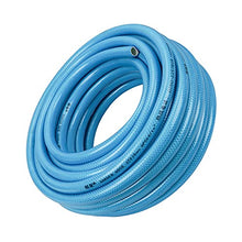 C/H PVC Garden Fiber Braided Water Hose Pipe 30M Blue