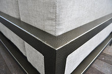 Solis Patio Nubis Deep Seated Loveseat Cream/Grey/Black/Silver/Natural/Gold