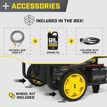 Champion 16,875-Watt Electric Start Tri Fuel Home Backup Portable Generator