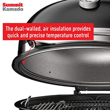 Weber Summit Kamado S6 Charcoal Grilling Center Black