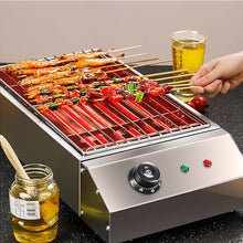 MZGYYD Electric Smokeless Grill with Non-Stick Coating, 2800W Power, Stepless Temperature Control for Indoor and Outdoor Cooking