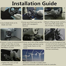 HENGJINGTR 1200W Wind Turbine Electricity Generators 6 Blades with MPPT Charge Controller Wind Turbine Power Generator for Hybrid Wind Solar System(12V 24V Available),48v