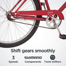 Schwinn Huron Adult Beach Cruiser Bike 26-Inch Red