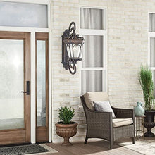 Bailey Street Home 4 Light Outdoor Wall Mount Black