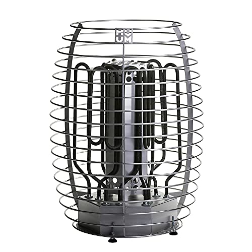 HUUM Hive 12 kW Sauna Heater with UKU Control Black, Olivine Stones Included