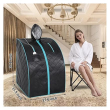 Complete Portable Home Sauna Therapy Kit Remote Control Relaxation