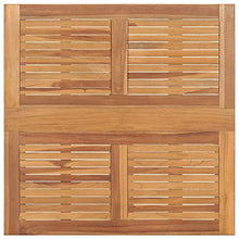 KTHLBRH Outdoor Patio Table Outdoor Furniture Patio Dining Table Folding Patio Dining Table 35.4"x35.4"x29.5" Solid Teak Wood