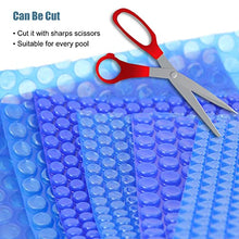 ERRULAN Solar Pool Covers for Above Ground Pools Rectangular, Swimming Pool Solar Heater, Heavy-Duty Insulating Spa Thermal Blanket (Size : 6x8m/19.7x26.2ft)