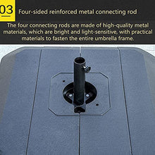 SDdPulse Heavy Garden Parasol Base Stand Weights Banana Hanging Cantilever Patio Umbrella