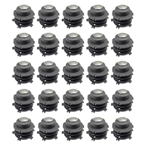proven part 25 - Trimmer Spools W/Metal Cap Fit 25-2 and 27-2 for Stihl 4002 710 4321 4002 713 3017