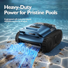 [2026 Release] Automatic Robotic Pool Vacuum for Inground & Above Ground Pools, Wall Climbing Pool Vacuum Cleaner, Cleans Floor, Walls, Waterline, Drain up to 2150 Sq. Ft., 190 Min