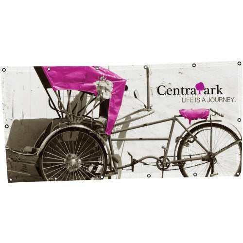 Orbus 6x10 ft Vinyl Hanging Banner Multicoloured
