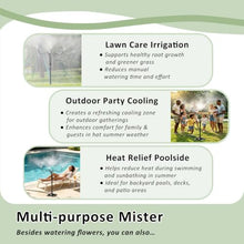 ERRULAN BBQ/Outdoor Party Pergola Cooling Misting System
