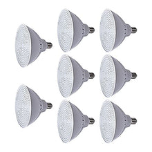 Anzios 120V Submersible LED Lights with Remote IP68 Waterproof Light Pad Aquarium Decorations Fountain Pond Four Controls (8 Packs)