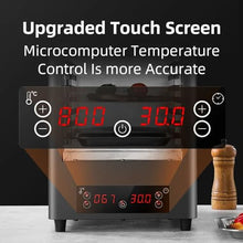 KJLYLPP 8 Layers Electric Steak Broiler, with Touch Button, Top Infrared Light Wave Heating, Max Temperature 800℃, 5.0min Fast Preheating, Suitable for Toast, Chicken, Beef, Etc.