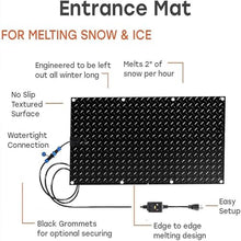 for Entrances No-Slip Heating, Heated Outdoor Mats, Roof and Valley Heater, Heated Snow Melting Mats, Stair Heating Mats