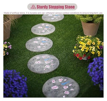 Garden Stepping Stone,Decorative Stone for Garden, Garden Stepping Stone for Flower Bed Lawn Path Decorative Pavers