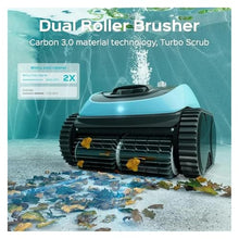 Pool Vacuum for Inground Pools, Cordless Robotic Cleaner, Wall and Waterline Cleaning, Intelligent Route Planning