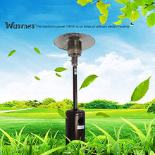 Patio Heater Outdoor Heaters for Home Powerful Fast Heating Safe Low Energy Radiator Energy Efficient Natural Gas for Garden-Natural Gas 225cm(88in) (225cm(88in) Natural Gas)