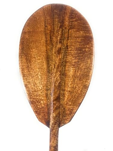 Tikimaster Premium Curly Mango Canoe Paddle 60 Inches