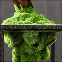LSHAOBO Chinese Style Man-Made Yingbin Pine Bonsai 23-Inch Zen Micro-Landscape Decoration Porch TV Cabinet Home Decoration