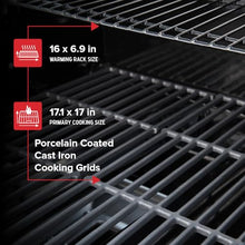 Nexgrill Deluxe 2-Burner Gas Grill, Compact with Foldable Shelves & 2 Hooks
