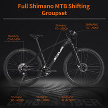 SAVADECK Carbon Fiber Mountain Bike White