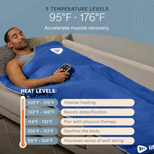 Lifepro RejuvaWrap Infrared Sauna Blanket with Low EMF and 9 Temp Levels