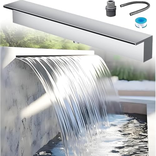 Dijateman Fountain Waterfall, 31.5 inches Waterfall Spillway ﻿