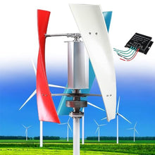 Fablestoryem 14000W Wind Turbine Generator Kit with MPPT Controller,12V/24V/48V/110V/220V Wind Turbine Vertical Wind Generator Kit, Electricity Producer Equipment, Home Power Energy Kit,Color-12V