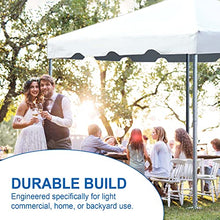 Party Tents DIRECT 20' x 30' Weekender West Coast Frame Style Party Tent | White PVC Top | for Weddings, Graduations, Banquets, and Events