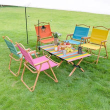 POLGDW Blue Folding Patio Dining Chairs, Small Metal Outdoor Sling Chairs, Patio Furniture Camping Beach Chair Folding Chairs for Lawn, Garden, Deck, Backyard (Color : /Orange)