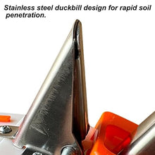 Farm Seed Planter and Spreader, Double Row Precision Garden Seed Planter Spreader, Towable Agricultural Seeder for Corn Soybean Peanut Cotton(7-Hole)