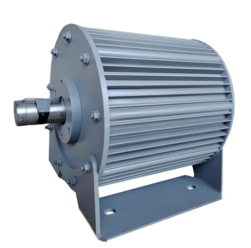 20000W Permanent Magnet Generator With Base Low RPM 110V 220V 380V 3 Phase AC Electric Power Generator 240V Dynamo AC Alternators Energy Unit (220V)